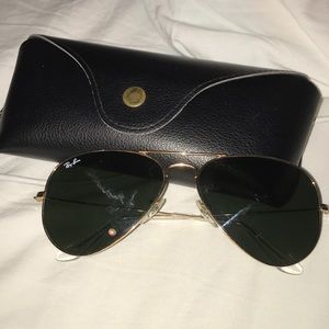 Ray-Ban aviator classic green classic g-15